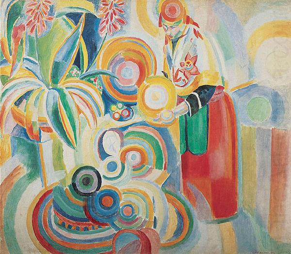 Portugese Woman, Delaunay, Robert